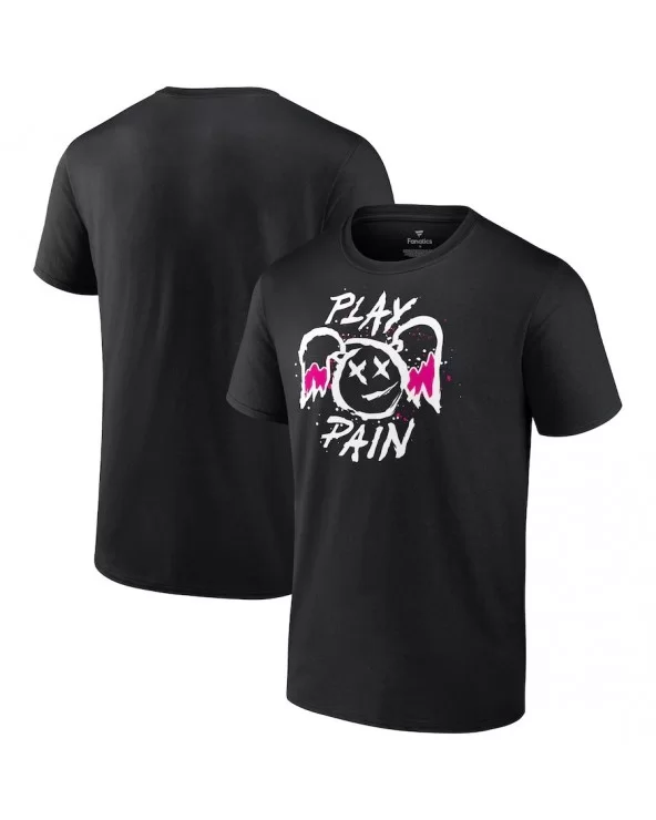 Men's Fanatics Branded Black Alexa Bliss Play x Pain T-Shirt $12.00 T-Shirts