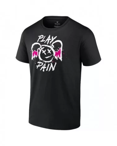 Men's Fanatics Branded Black Alexa Bliss Play x Pain T-Shirt $12.00 T-Shirts