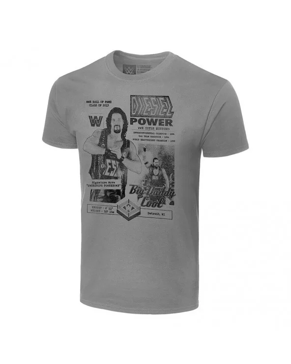 Men's Gray Diesel Fanzine T-Shirt $6.19 T-Shirts