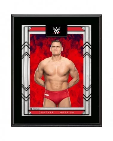 Gunther WWE Framed 10.5" x 13" Sublimated Plaque $11.04 Collectibles