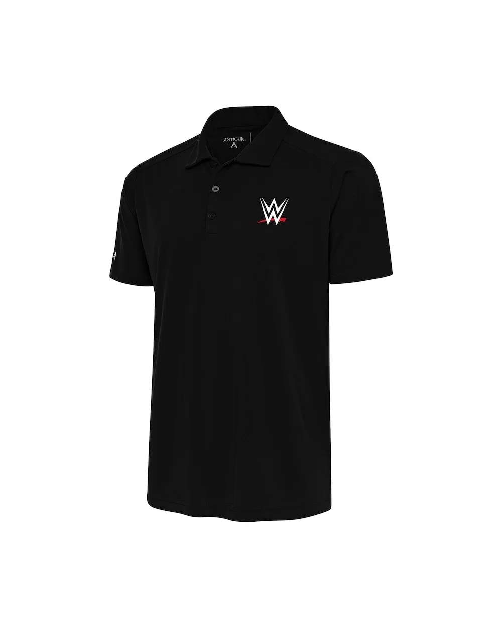 Men's Antigua Black WWE Tribute Polo $14.52 Apparel