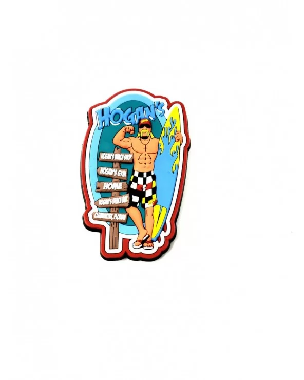 Beach Bum Hulk Hogan Surf 3D Magnet $1.56 Souvenirs