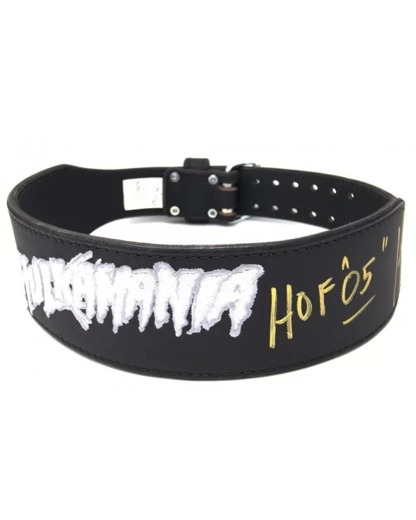 Black Hulk Hogan Signed Weight Belt $100.80 Belts