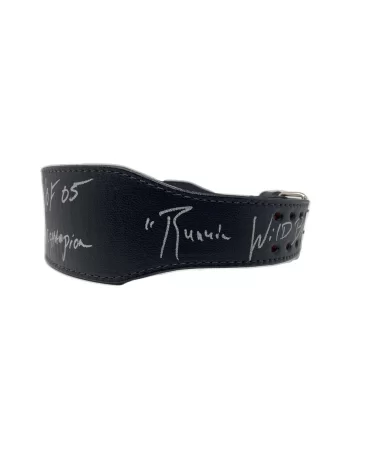 Black Hulk Hogan Signed Weight Belt $100.80 Belts