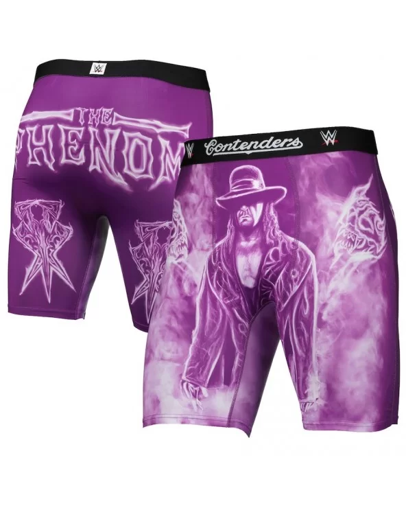 Men's Purple The Undertaker Contenders Boxer Briefs $6.20 Apparel