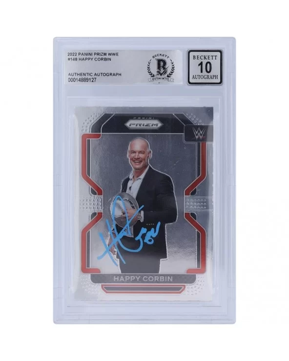 Baron Corbin WWE Autographed 2022 Panini Prizm 148 BAS Authenticated 10 Card $16.32 Collectibles