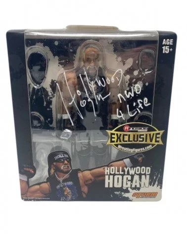 Hollywood Hogan storm collectible signed figure W/ Signed 8x10 $114.80 Signed Items