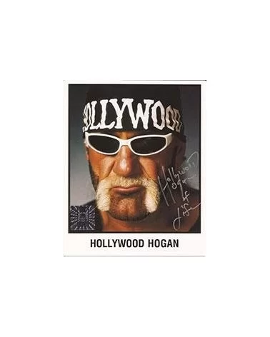 Hollywood Hogan storm collectible signed figure W/ Signed 8x10 $114.80 Signed Items