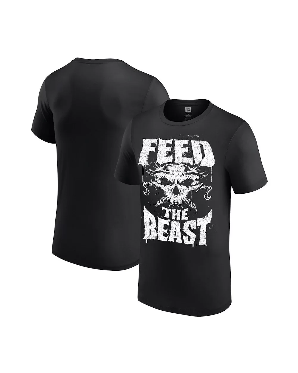 Men's Black Brock Lesnar Feed The Beast T-Shirt $9.36 T-Shirts