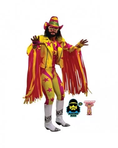 Fathead "Macho Man" Randy Savage Three-Piece Removable Wall Decal Set $37.72 Home & Office