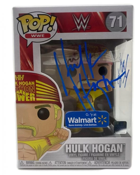 Python Power Funko Pop Signed in Blue $62.00 Signed Items