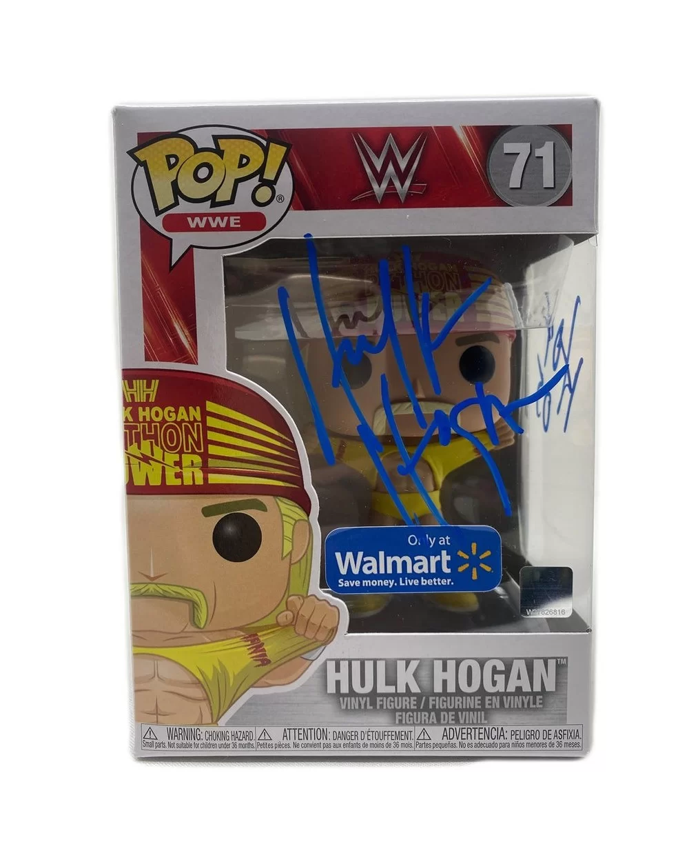 Python Power Funko Pop Signed in Blue $62.00 Signed Items