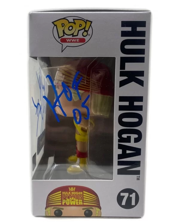 Python Power Funko Pop Signed in Blue $62.00 Signed Items