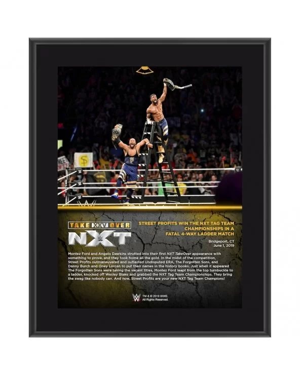 Street Profits WWE Framed 10.5" x 13" NXT TakeOver: XXV Collage $10.32 Home & Office
