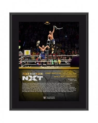 Street Profits WWE Framed 10.5" x 13" NXT TakeOver: XXV Collage $10.32 Home & Office