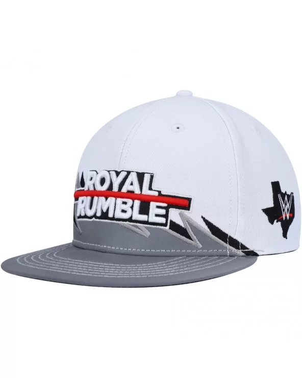 Men's Gray Royal Rumble 2023 Snapback Adjustable Hat $8.40 Apparel