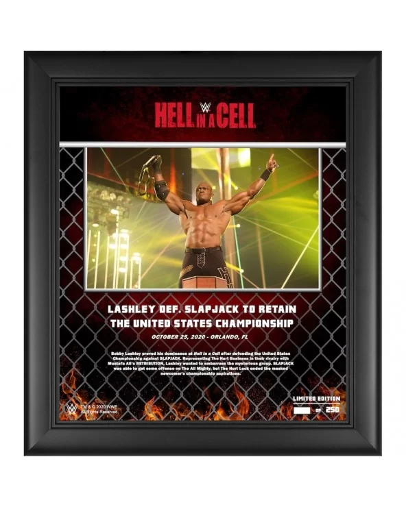 Bobby Lashley WWE Framed 15" x 17" 2020 Hell In A Cell Collage - Limited Edition of 250 $24.08 Collectibles
