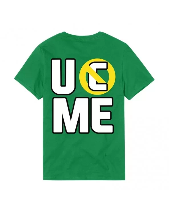 Men's Kelly Green John Cena Earn The Day T-Shirt $12.00 T-Shirts