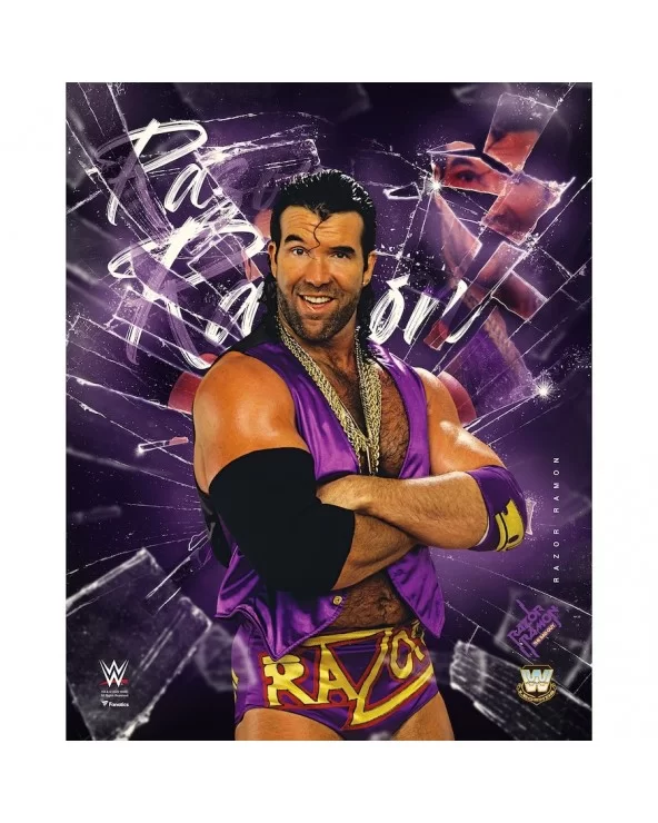 Razor Ramon Unsigned 16" x 20" Shattered Photograph $9.40 Collectibles