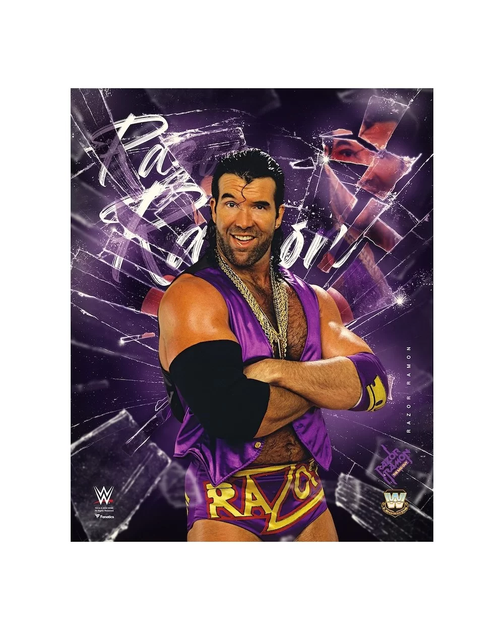 Razor Ramon Unsigned 16" x 20" Shattered Photograph $9.40 Collectibles