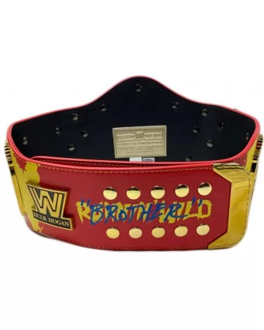 Hulk Hogan "Hulkamania" Signature Series Championship Replica Title Signed! $234.00 Belts