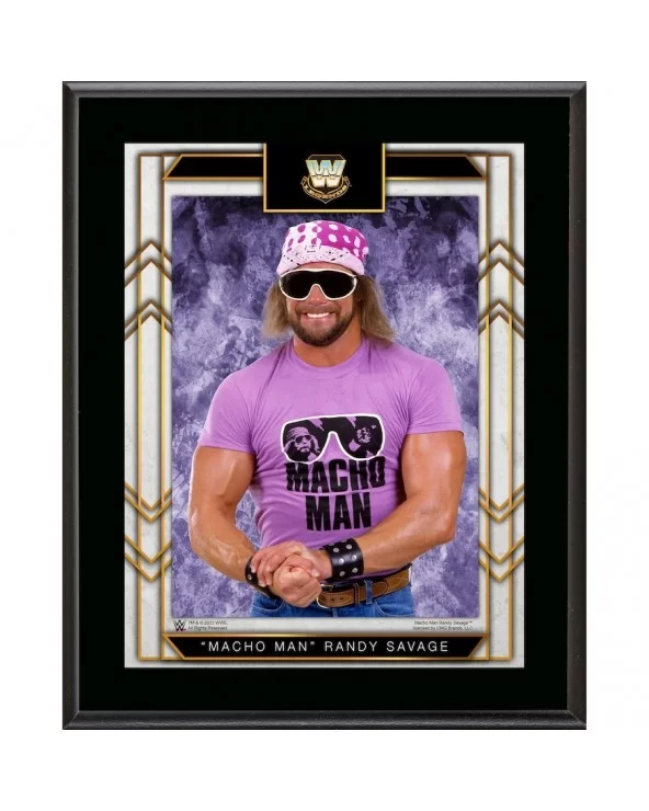 "Macho Man" Randy Savage 10.5" x 13" Sublimated Plaque $11.76 Home & Office