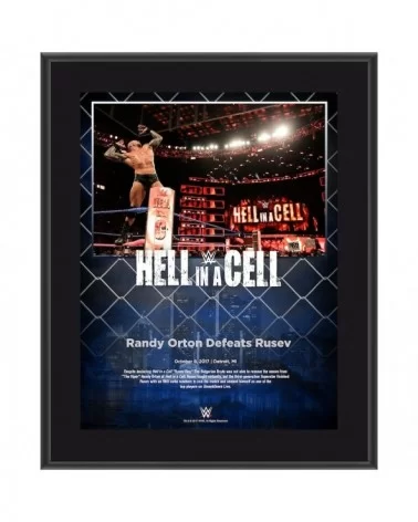 Randy Orton 10.5" x 13" 2017 Hell In A Cell Sublimated Plaque $11.04 Home & Office