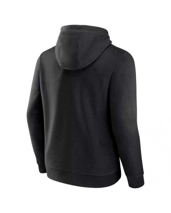 Men's Black RAW Old School Logo Pullover Hoodie $12.80 Apparel