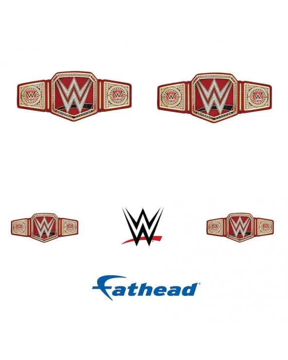 Fathead WWE RAW Universal Championship Belt Five-Piece Removable Mini Decal Set $10.08 Home & Office
