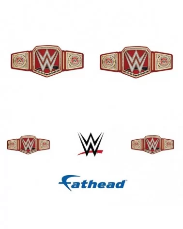 Fathead WWE RAW Universal Championship Belt Five-Piece Removable Mini Decal Set $10.08 Home & Office