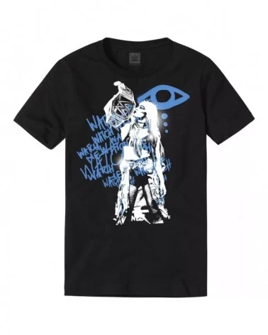 Men's Black Liv Morgan Watch Me Title T-Shirt $8.88 T-Shirts