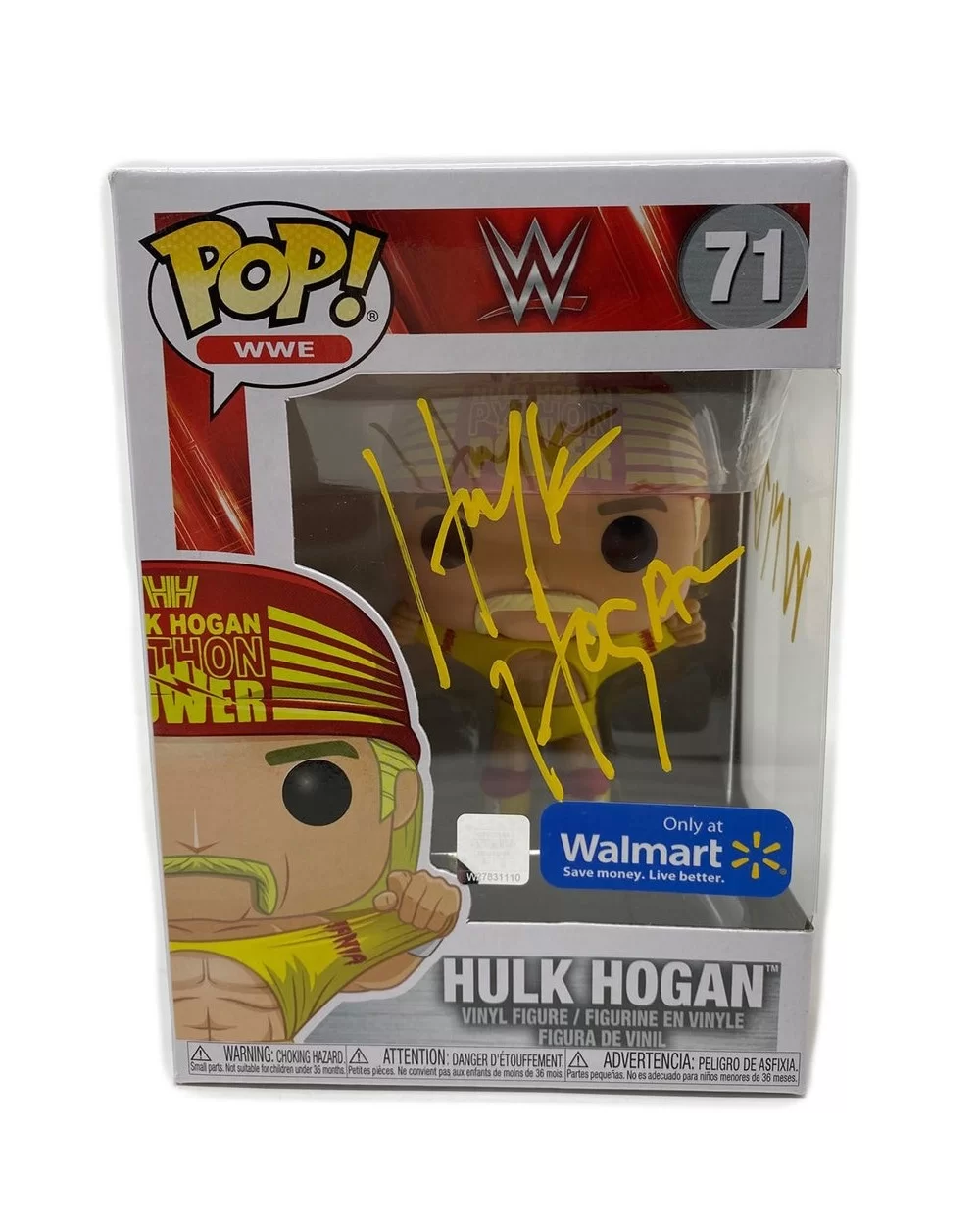 Python Power Funko Pop Signed in Yellow!! $82.00 Signed Items