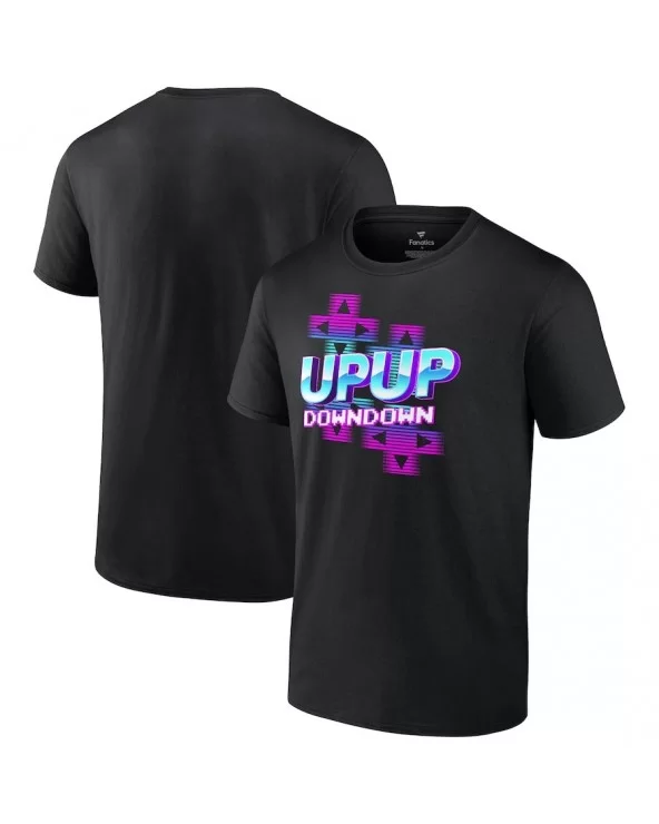 Men's Fanatics Branded Black UpUpDownDown T-Shirt $10.56 T-Shirts