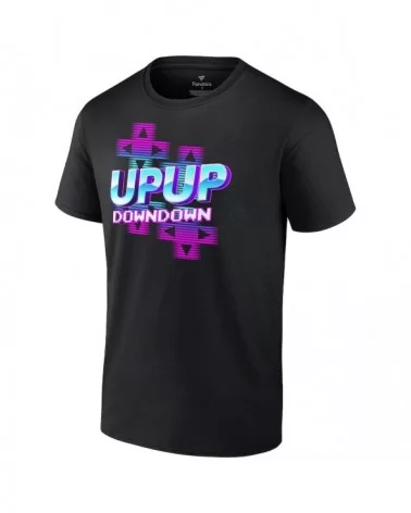 Men's Fanatics Branded Black UpUpDownDown T-Shirt $10.56 T-Shirts