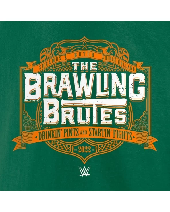 Men's Fanatics Branded Green The Brawling Brutes Drinkin' Pints T-Shirt $9.36 T-Shirts