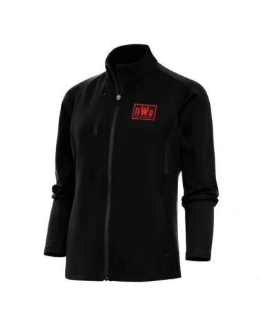 Women's Antigua Black nWo Generation Full-Zip Jacket $15.30 Apparel