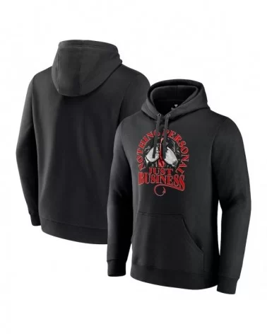 Men's Black Sonya Deville Just Business Pullover Hoodie $18.00 Apparel