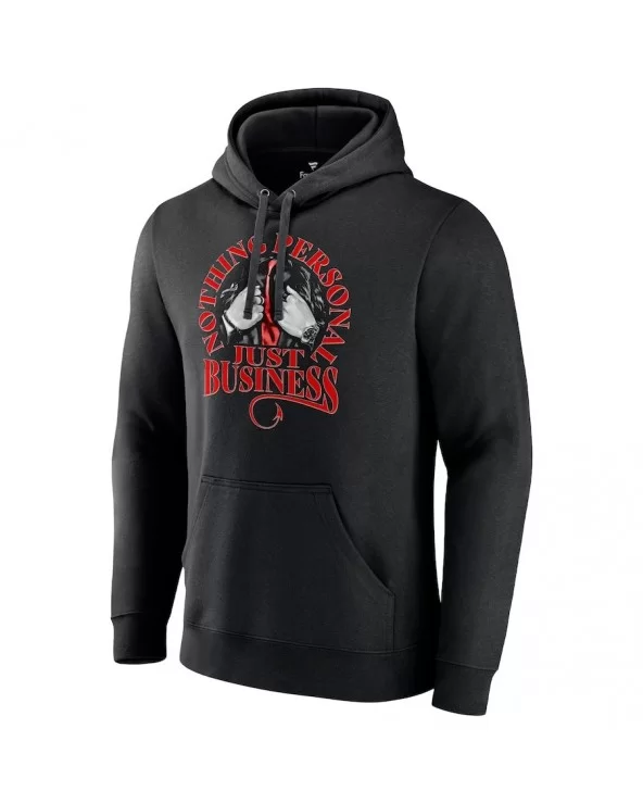 Men's Black Sonya Deville Just Business Pullover Hoodie $18.00 Apparel