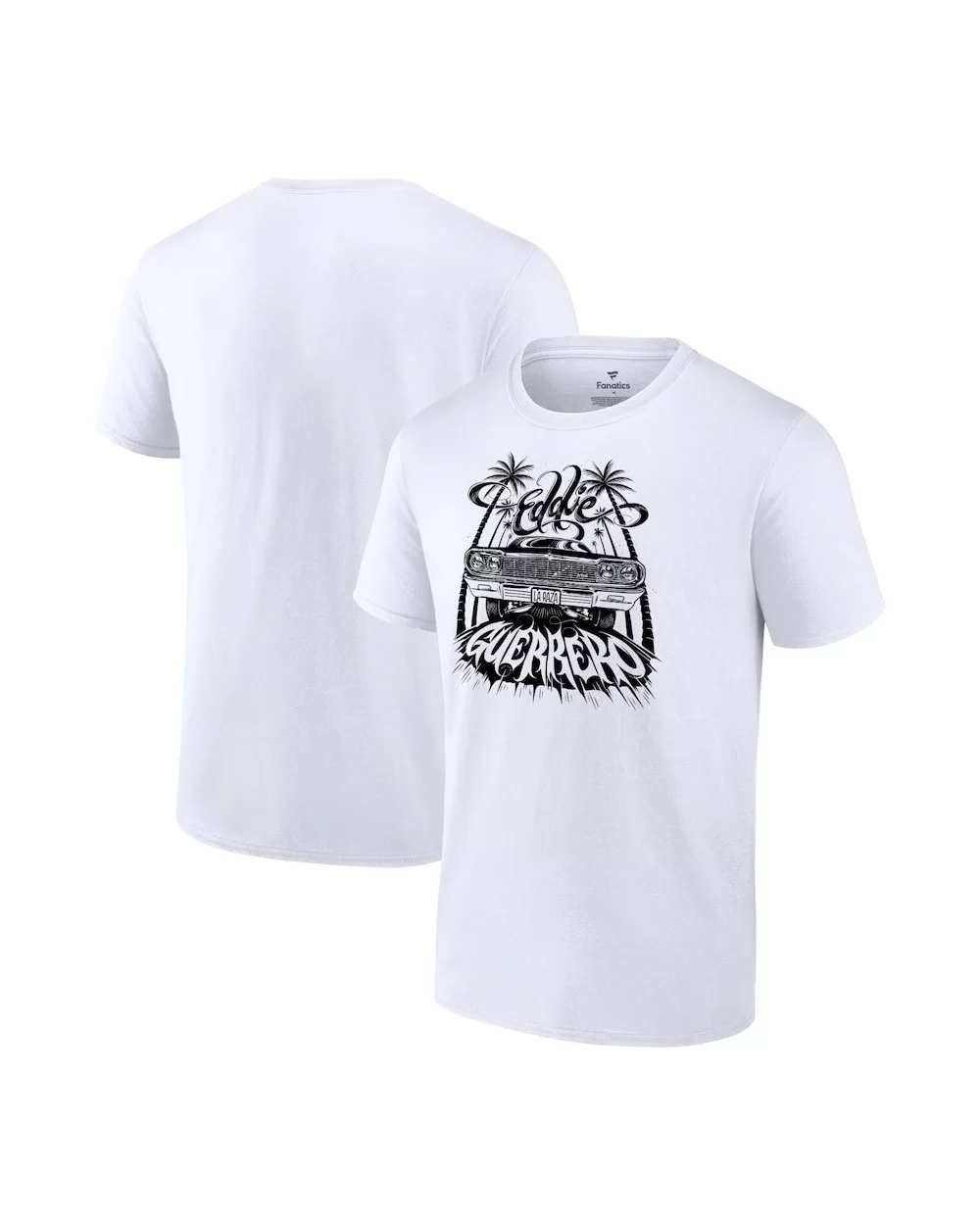 Men's Fanatics Branded White Eddie Guerrero Lowrider T-Shirt $7.92 T-Shirts