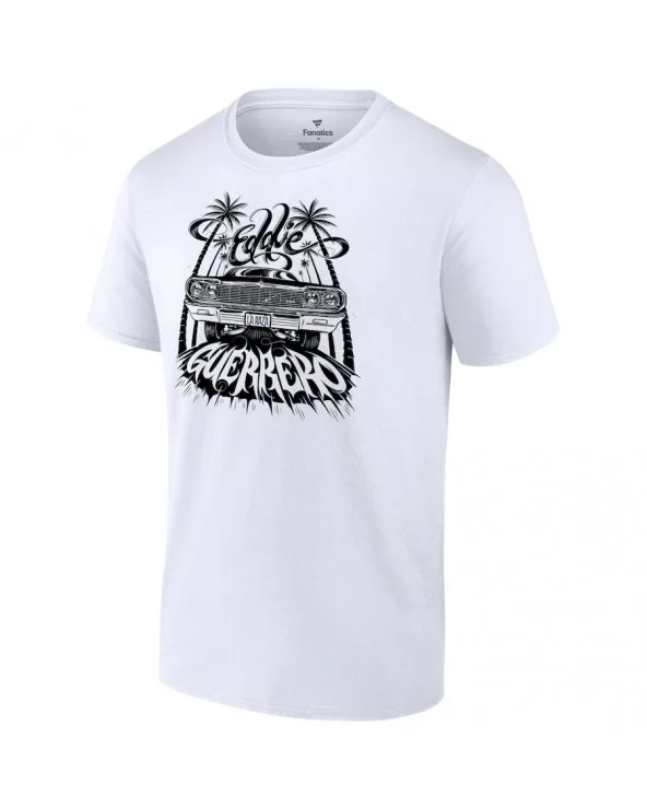 Men's Fanatics Branded White Eddie Guerrero Lowrider T-Shirt $7.92 T-Shirts