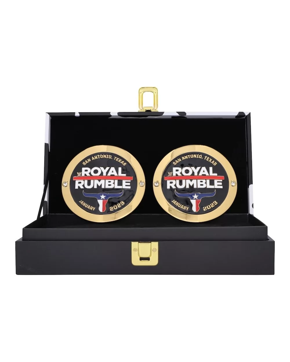 Royal Rumble 2023 Replica Side Plate Box Set $36.00 Collectibles