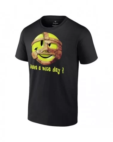 Men's Fanatics Branded Black Mick Foley Have A Nice Day T-Shirt $11.04 T-Shirts