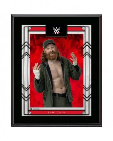 Sami Zayn 10.5" x 13" Sublimated Plaque $7.92 Collectibles