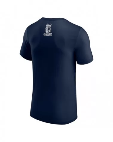 Men's Navy Charlotte Flair 14-Time World Champion T-Shirt $8.16 T-Shirts