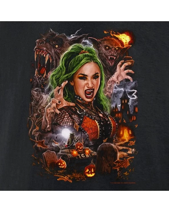 Men's Fanatics Branded Black Shotzi Blackheart Special Edition Halloween T-Shirt $7.92 T-Shirts