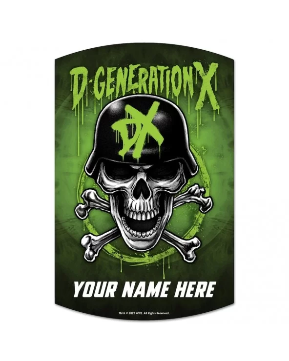 WinCraft D-Generation X 11" x 17" Personalized Wood Sign $12.88 Home & Office
