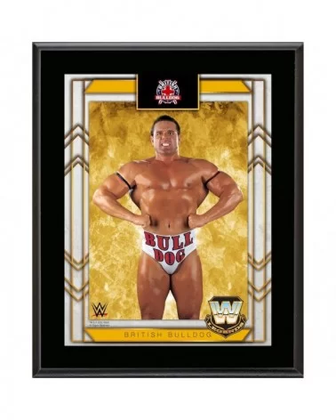 British Bulldog 10.5" x 13" Sublimated Plaque $12.00 Collectibles