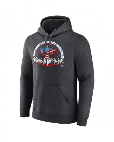 Men's Fanatics Branded Charcoal Cody Rhodes Undeniable Pullover Hoodie $18.00 Apparel