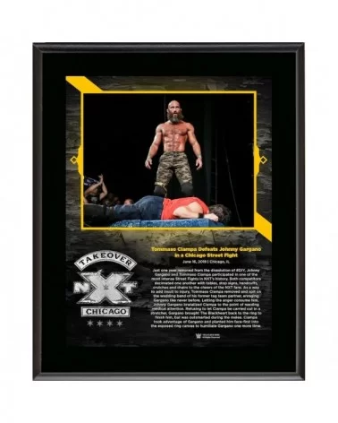 Tommaso Ciampa 10.5" x 13" NXT TakeOver: Chicago Sublimated Plaque $8.64 Collectibles