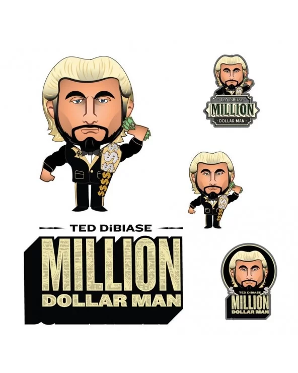 Fathead Ted DiBiase Five-Piece Removable Mini Decal Set $7.20 Home & Office